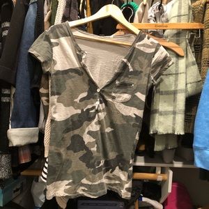 V neck tshirt,  cotton